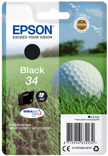 Epson 34 Noir(e) Cartouche d'encre
