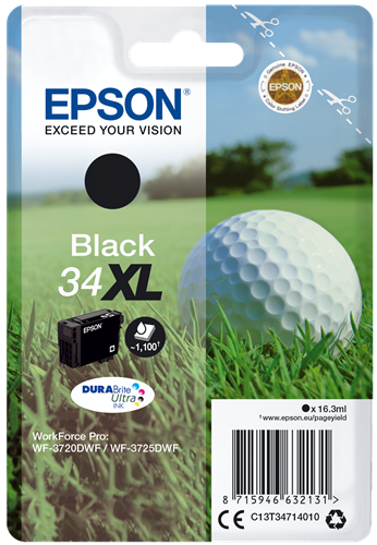 Epson 34 XL Noir(e) Cartouche d'encre