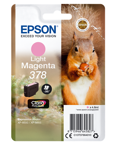 Epson 378 Magenta (brillant) Cartouche d'encre