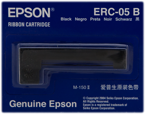 Epson ERC-05 B Noir(e) Ruban encreur
