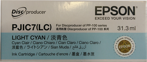 Epson PJIC7(LC) Cyan (brillant) Cartouche d'encre