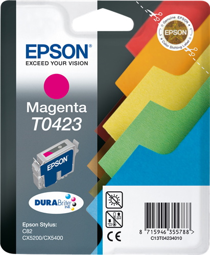 Epson T0423 Magenta Cartouche d'encre