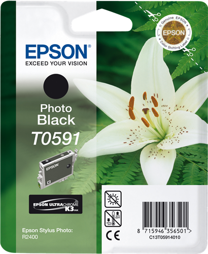 Epson T0591 Noir (photo) Cartouche d'encre