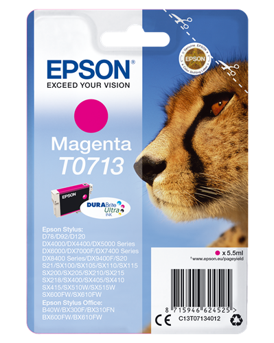 Epson T0713 Magenta Cartouche d'encre