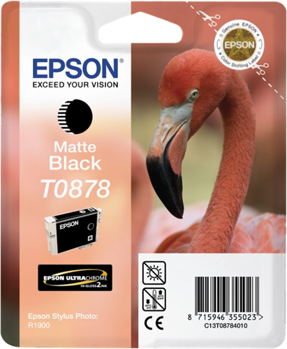 Epson T0878 Noir(e) Cartouche d'encre