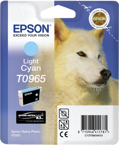 Epson T0965 Cyan (brillant) Cartouche d'encre