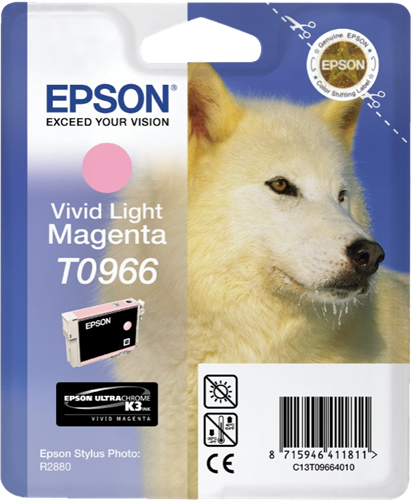 Epson T0966 Magenta (brillant) Cartouche d'encre