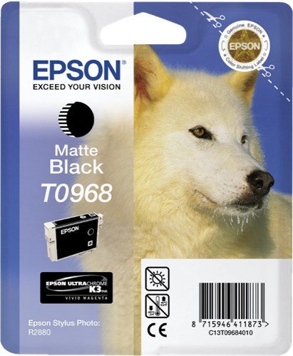 Epson T0968 Noir (Matt) Cartouche d'encre