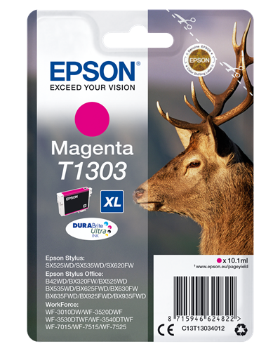 Epson T1303 XL Magenta Cartouche d'encre