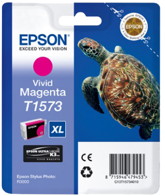 Epson T1573 XL Magenta Cartouche d'encre