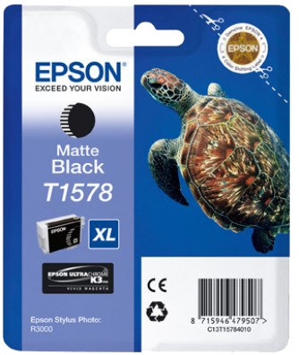 Epson T1578 XL Noir (Matt) Cartouche d'encre