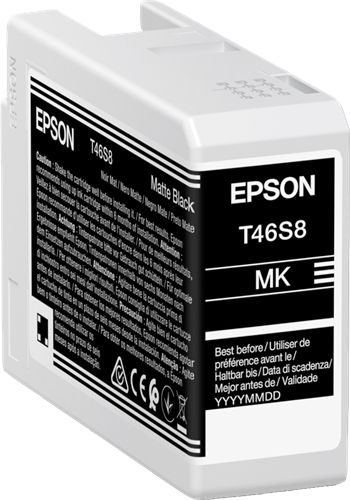 Epson T46S8 Noir (Matt) Cartouche d'encre