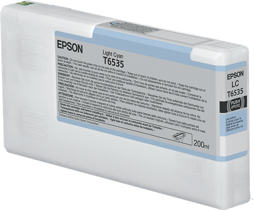Epson T6535 Cyan (brillant) Cartouche d'encre