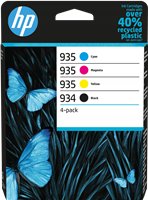 HP 934 / 935 Multipack Noir(e) / Cyan / Magenta / Jaune