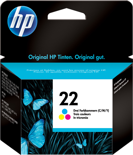 HP 22 Plusieurs couleurs Cartouche d'encre