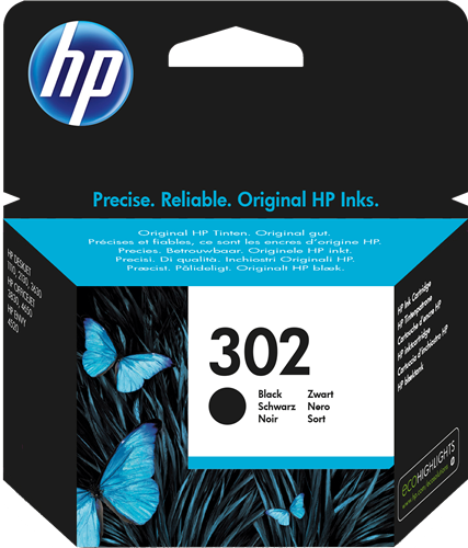 HP 302 Noir(e) Cartouche d'encre