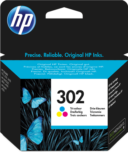 HP 302 Plusieurs couleurs Cartouche d'encre