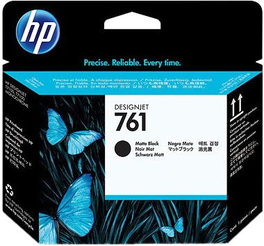 HP 761 Tête d'impression Noir (Matt)