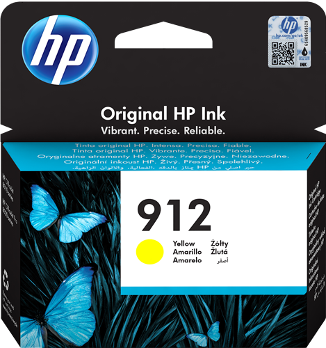 HP 912 Jaune Cartouche d'encre