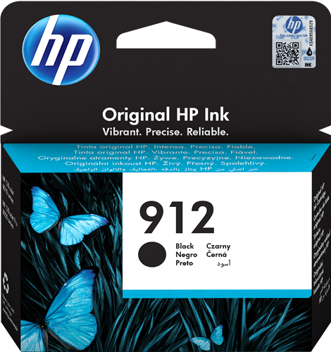 HP 912 Noir(e) Cartouche d'encre