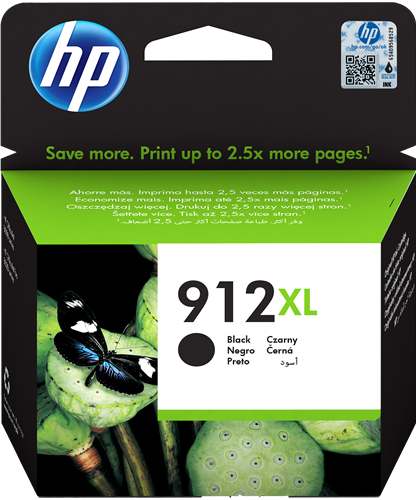 HP 912 XL Noir(e) Cartouche d'encre