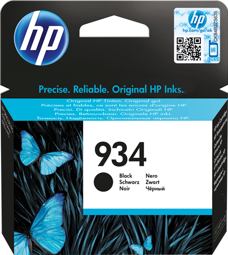HP 934 Noir(e) Cartouche d'encre