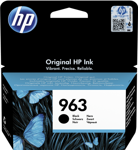 HP 963 Noir(e) Cartouche d'encre