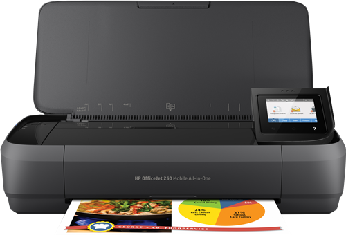 HP OfficeJet 250 Mobiler Imprimante à jet d'encre 