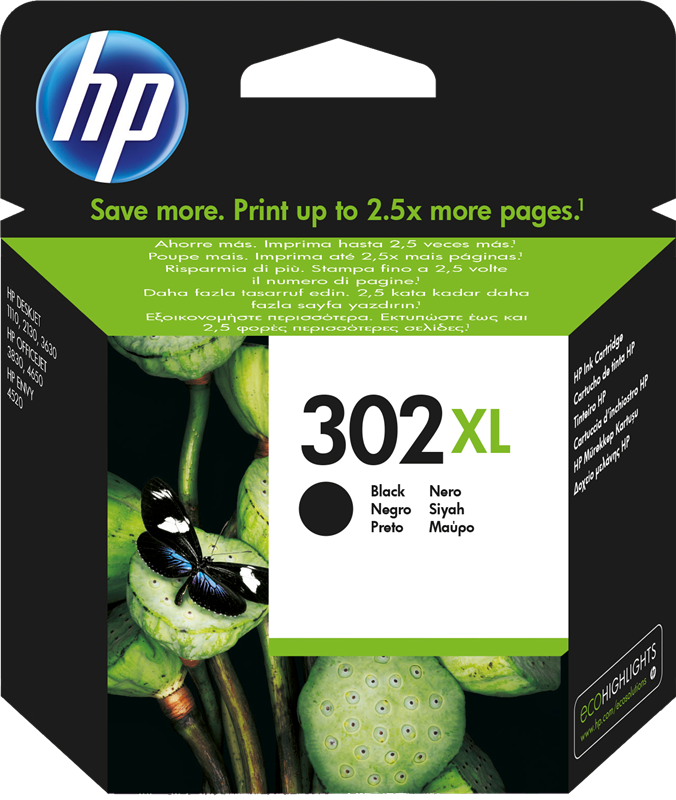 HP 302XL noir Cartouche d'encre – acheter chez