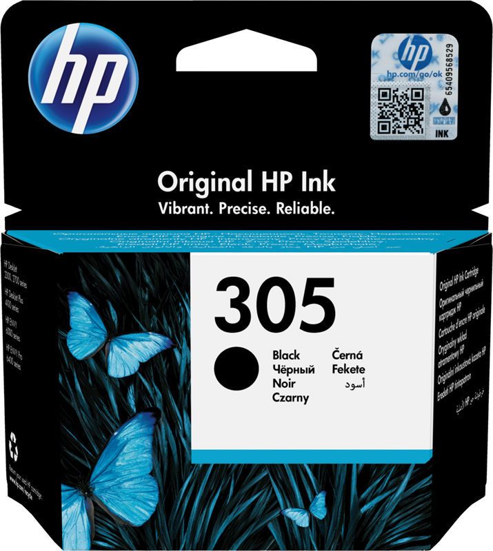 HP 305 Noir(e) Cartouche d'encre