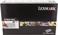 Lexmark X792X1KG Noir(e) Toner