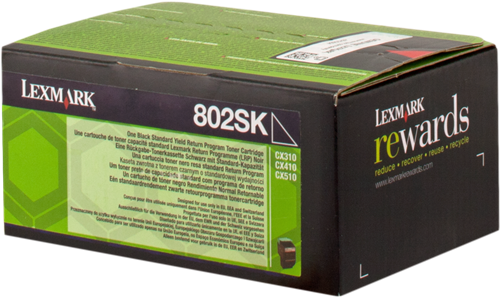 Lexmark 802SK Noir(e) Toner