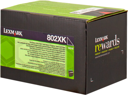 Lexmark 802XK Noir(e) Toner