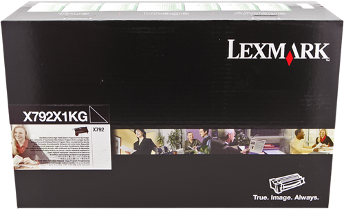 Lexmark X792X1KG Noir(e) Toner