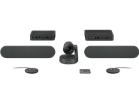 Logitech Rally Plus Système de vidéoconférence Ultra-HD Noir(e)