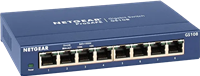 NETGEAR Commutateur de bureau Gigabit à 8 ports Bleu
