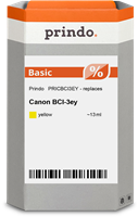 Prindo Basic Jaune Cartouche d'encre