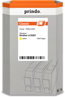 Prindo Classic Jaune Cartouche d'encre