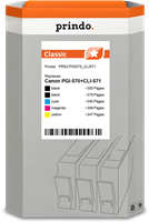 Prindo Classic Multipack Noir(e) / Noir(e) / Cyan / Magenta / Jaune