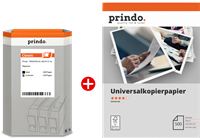 Prindo Classix XL Noir(e) / Plusieurs couleurs / Blanc Value Pack