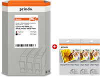 Prindo PRSCPG540XL_CL541XL MCVP 01 Noir(e) / Plusieurs couleurs Value Pack