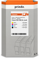 Prindo PRSCPGI1500XLPlus MCVP Multipack Noir(e) / Cyan / Magenta / Jaune