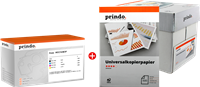 Prindo PRTC718 MCVP Noir(e) / Cyan / Magenta / Jaune Value Pack