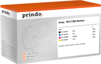 Prindo PRTL71B2H Rainbow Noir(e) / Cyan / Magenta / Jaune Value Pack