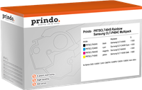 Prindo PRTSCLT404S Rainbow Noir(e) / Cyan / Magenta / Jaune Value Pack