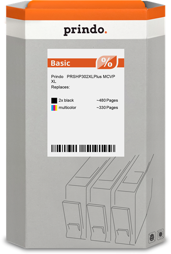 Prindo Basic Multipack Noir(e) / Plusieurs couleurs