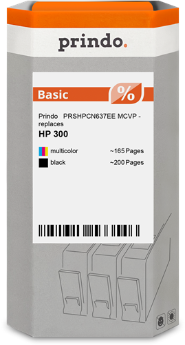 Prindo Basic Multipack Noir(e) / Plusieurs couleurs