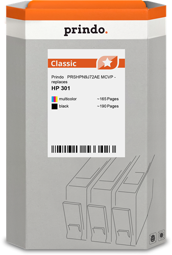 Prindo Classic Multipack Noir(e) / Plusieurs couleurs