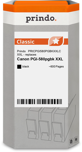 Prindo PIXMA TS8150 PRICPGI580PGBKXXLC