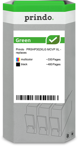 Prindo Green XL Multipack Noir(e) / Plusieurs couleurs